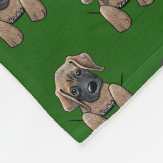 Couverture Polaire Chiot Mastiff KiniArt