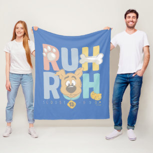 Couverture Polaire Chiot Scooby-Doo "Ruh Roh"