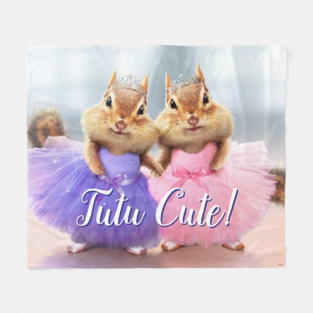 Couverture Polaire Chipmunk Ballerina Duo (Devant (Horizontal))