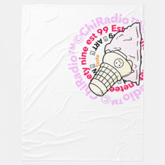 Couverture Polaire ChiRadio LLC Icecream mur art