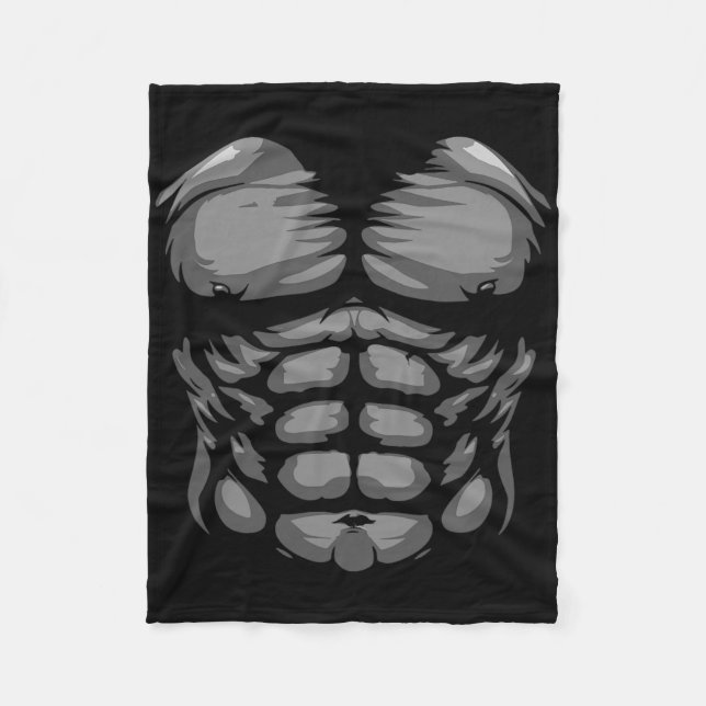 Couverture Polaire Chirurgie d'Halloween Kid Adulte Singe Gorilla Che (Devant)