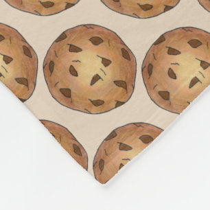 Couverture Polaire Chocolat Chip Cookies Boulangerie Pâtisserie Chef