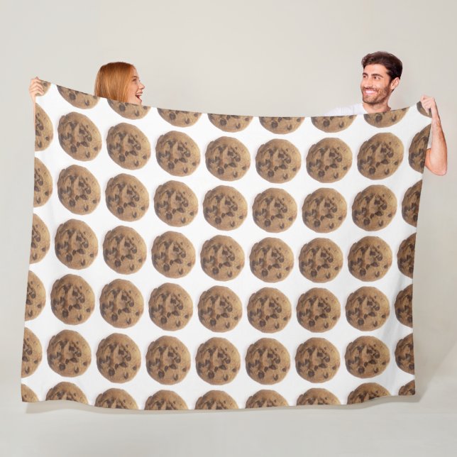 Couverture Polaire Chocolat Cookie Sweets Destiny sur mesure (En situation)