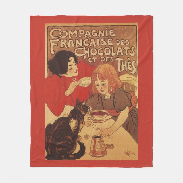 Couverture Polaire Chocolat et mère et fille du thé Co (Devant)