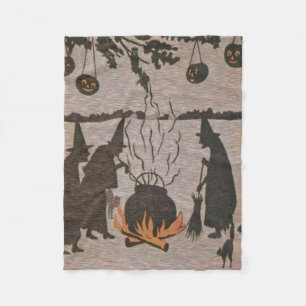 Couverture Polaire Chouette à chaudière à lanterne Jack O'