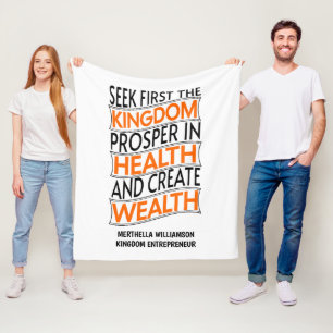 Couverture Polaire Christian Business Royaume Entrepreneur