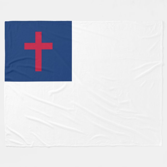 COUVERTURE POLAIRE CHRISTIAN FLAG (Devant (Horizontal))