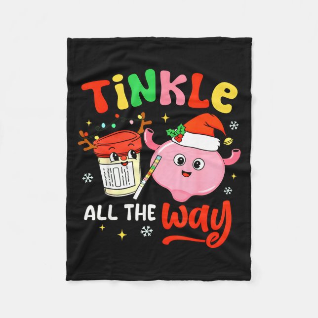 Couverture Polaire Christmas Urologist Nephrologist T Healthcare Work (Devant)