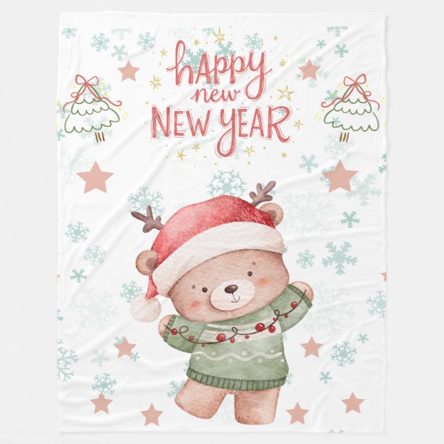 Couverture Polaire Chritmass blanket (Devant)