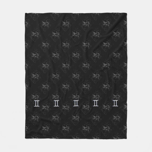 Couverture Polaire Chrome comme Gemini Zodiac Connexion Hevelius (Devant)