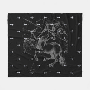 Couverture Polaire Chrome Sagittarius Zodiac Connexion Hevelius Decor