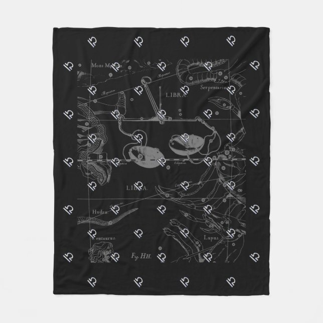 Couverture Polaire Chrome Style Libra Zodiac Connexion Hevelius (Devant)