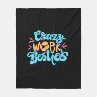 Couverture Polaire Chroniques Du Travail Fou Besties Travail Bestie C