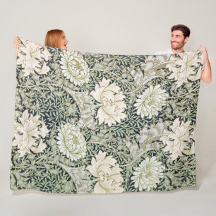 Couverture Polaire Chrysanthemum, William Morris