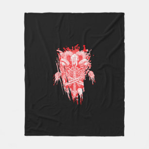 Couverture Polaire Church Of Satan Venin All Hail Goat Satanic Baphom
