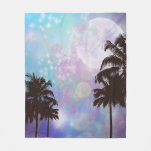 COUVERTURE POLAIRE CIEL DE NUIT TROPICAL