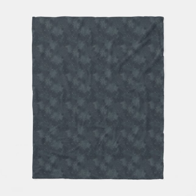 Couverture Polaire Ciel nocturne abstrait (Devant)