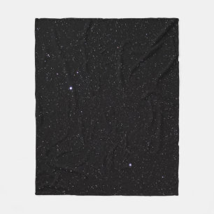 Couverture Polaire Ciel nocturne avec étoiles