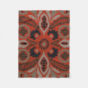 Couverture Polaire Cinabre Suzani II