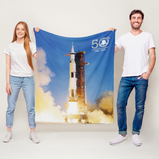 Couverture Polaire cinquantième Alunissage d'Apollo 11 (En situation)