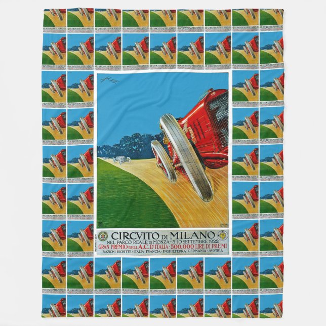 Couverture Polaire Circuito di Milano (Devant)