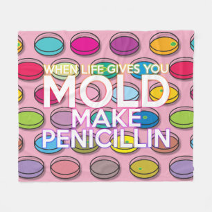 Couverture Polaire Citation cool Moderne Coloré Funny Science Dit