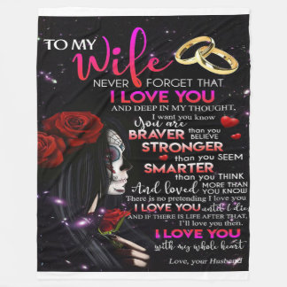Couverture Polaire Citation D'Amour Pour La Femme | Meilleur et parfa