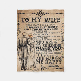 Couverture Polaire Citation D'Amour Pour La Femme | Présence tendance