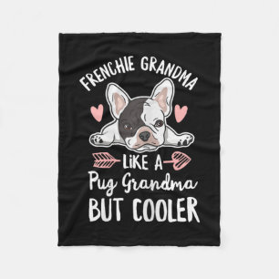 Couverture Polaire Citation De Chien Pour Votre Grand-Mère Française