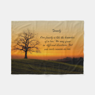 COUVERTURE POLAIRE CITATION DE FAMILLE