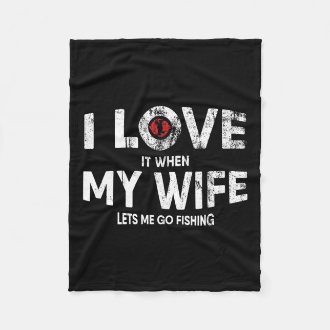 Couverture Polaire Citation De Pêche Drôle Mens Pour Pêcheur Et Padou (Devant)