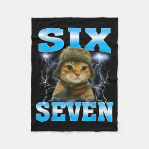Couverture Polaire Citation drôle 67 Chat Mal au ventre Survivant Mèm