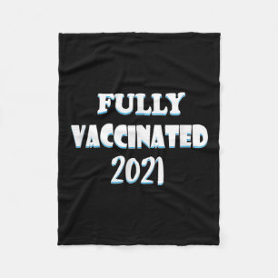 Couverture Polaire Citation Graphique Funny Vaccinée Pro Vacciné 2021