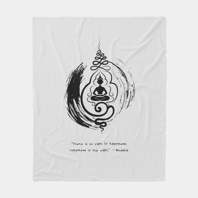 Couverture Polaire Citation zen : Sagesse et méditation (Devant)