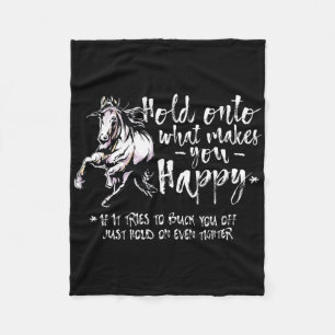 Couverture Polaire Citations De Cheval Tenez Sur Ce Qui Vous Rend Heu