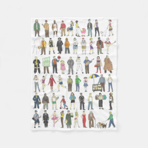 Couverture Polaire Citoyens de New York