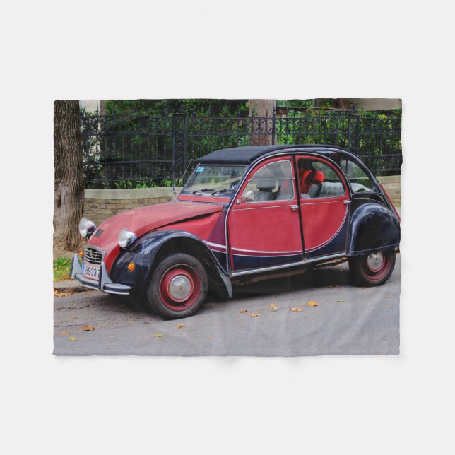Couverture Polaire Citroen 2 CV Charleston (Devant (Horizontal))