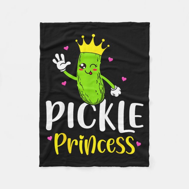 Couverture Polaire Ckle Princess Funny Ckle Cuber Girl  (Devant)