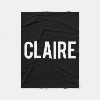 Couverture Polaire Claire - Cool New Funny Name Fan Gift Tee 