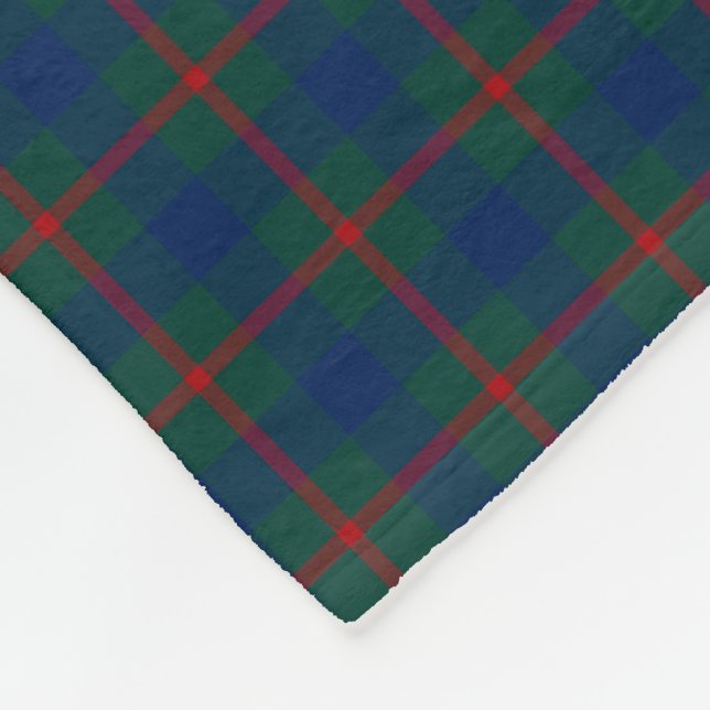 Couverture Polaire Clan Agnew Tartan Scottish Plaid (Coin)