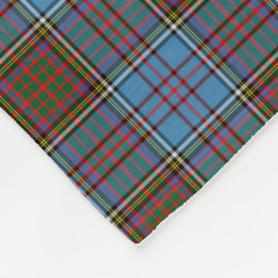 Couverture Polaire Clan Anderson Scottish Tartan Plaid Motif