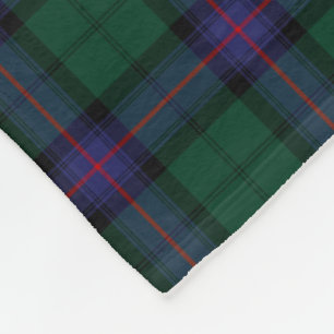Couverture Polaire Clan Armstrong Scottish Tartan Plaid Motif
