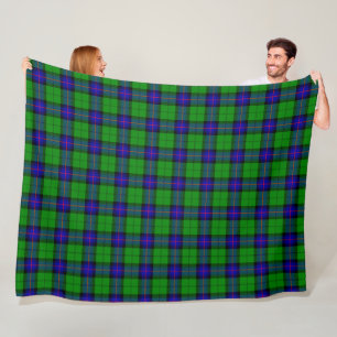 Couverture Polaire Clan Armstrong Tartan