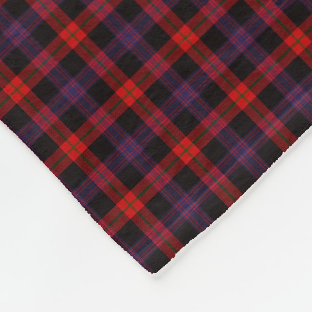Couverture Polaire Clan Brown Tartan (Coin)