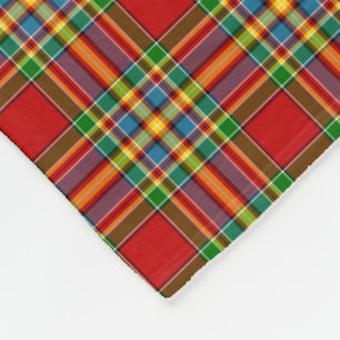 Couverture Polaire Clan Chattan Tartan Tartan Coloré écossais Plaid
