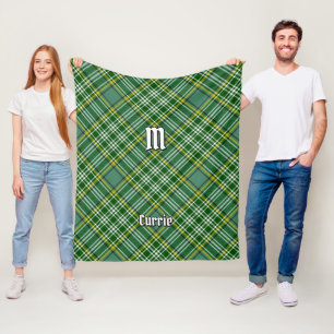Couverture Polaire Clan Currie Tartan