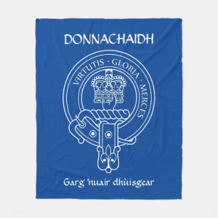 Couverture Polaire Clan Donnachaidh (Robertson) Crest & War Cry