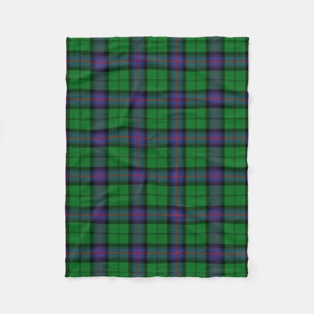 Couverture Polaire Clan écossais Armstrong Tartan Plaid (Devant)