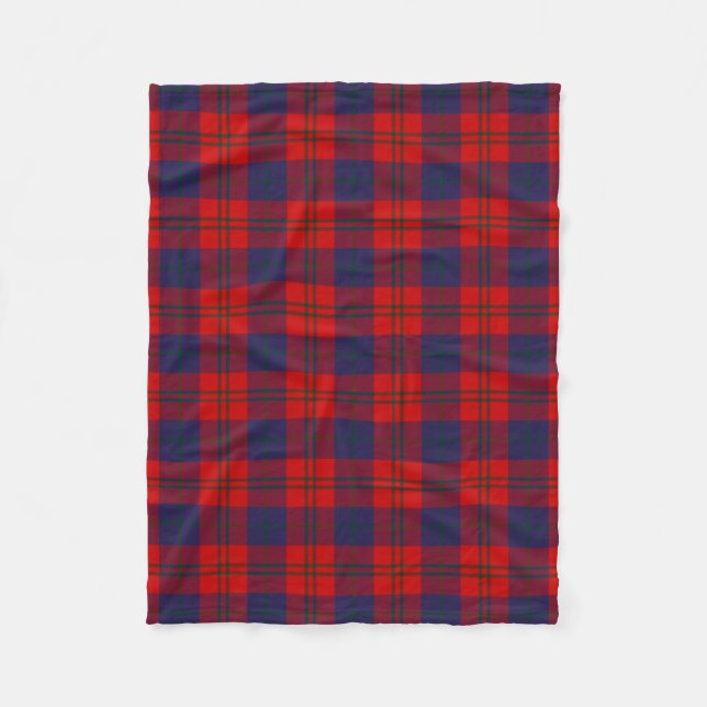 Couverture Polaire Clan écossais avec Tartan Plaid (Devant)