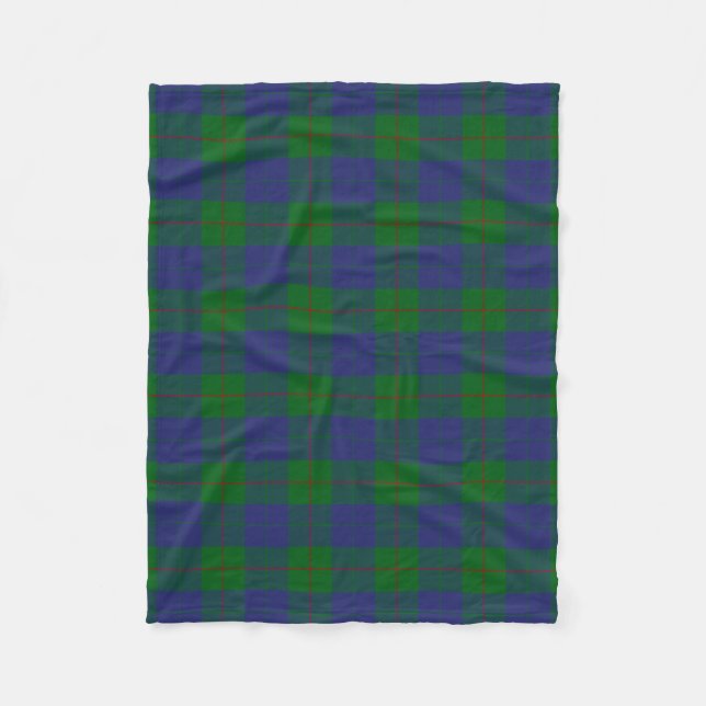 Couverture Polaire Clan écossais Barclay Tartan Plaid (Devant)